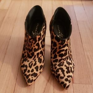 Ivanka Trump leopard booties
